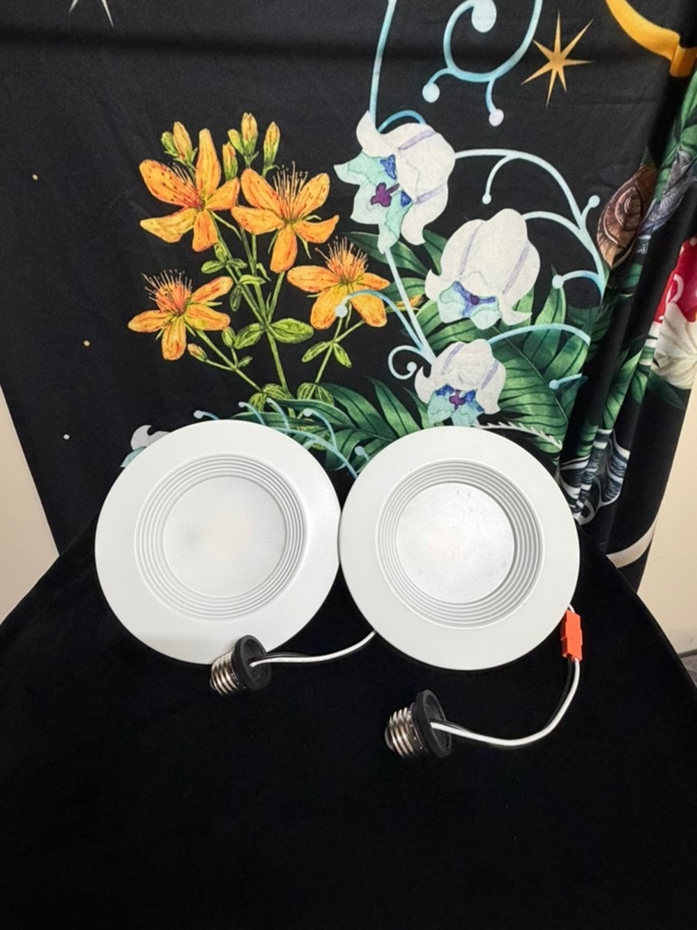 Pair White Recessed LED Ceiling Downlights Retrofit Indoor MQTL1116-L10 10.5 W